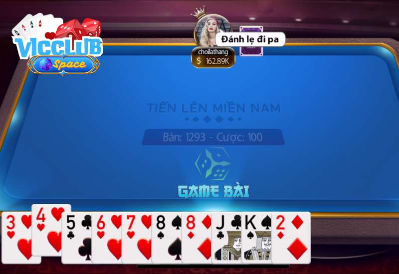 Game bài Đếm Lá là phiên bản phổ biến của Tiến Lên miền Nam truyền thống