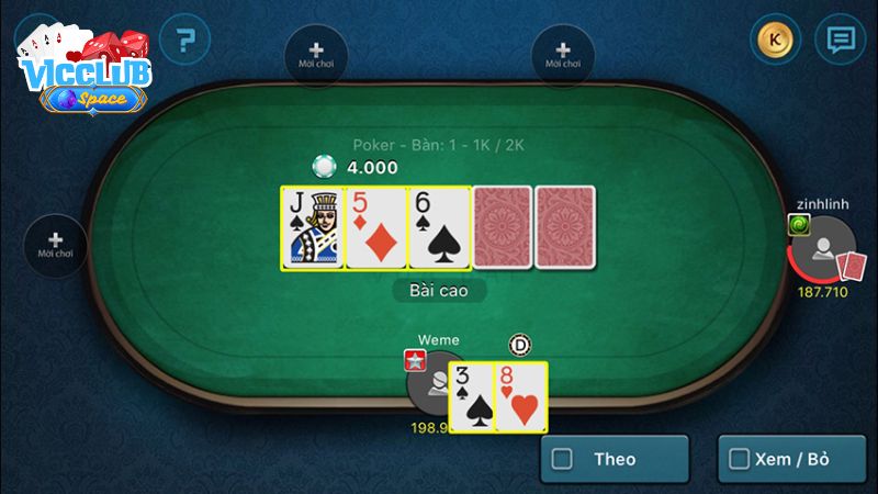 Một số thuật ngữ phổ biến khi chơi bài Poker