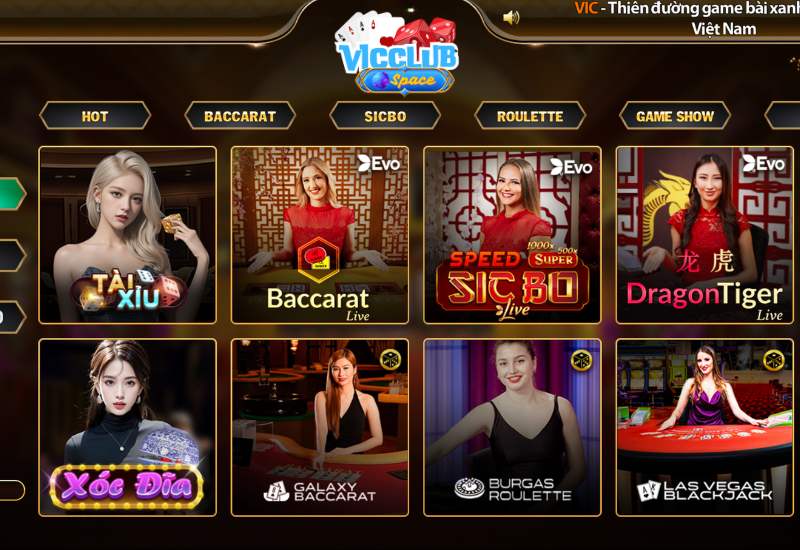 Sảnh live Casino tại cổng game nổi bật với chất lượng vượt trội 