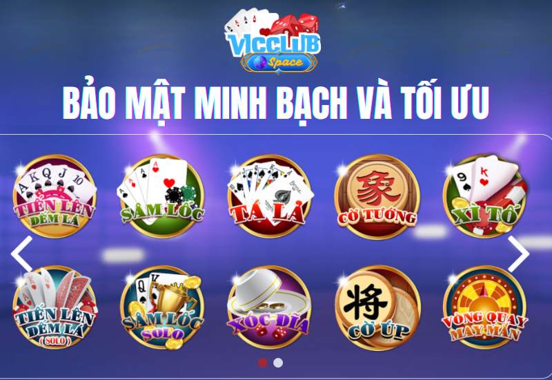 Sảnh game bài đảm bảo hệ thống bảo mật minh bạch và tối ưu nhất