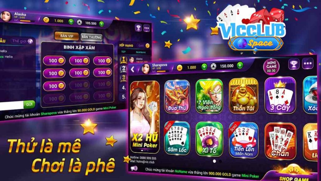 Game bài Vicclub